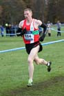 Andy Vernon leads the senior mens Liverpool Cross Challenge. David T. Hewitson/Sports for All Pics